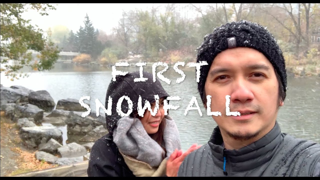 Prince's Island Park, Calgary, Alberta – When the First Snow Falls + Wedding Photos !!!