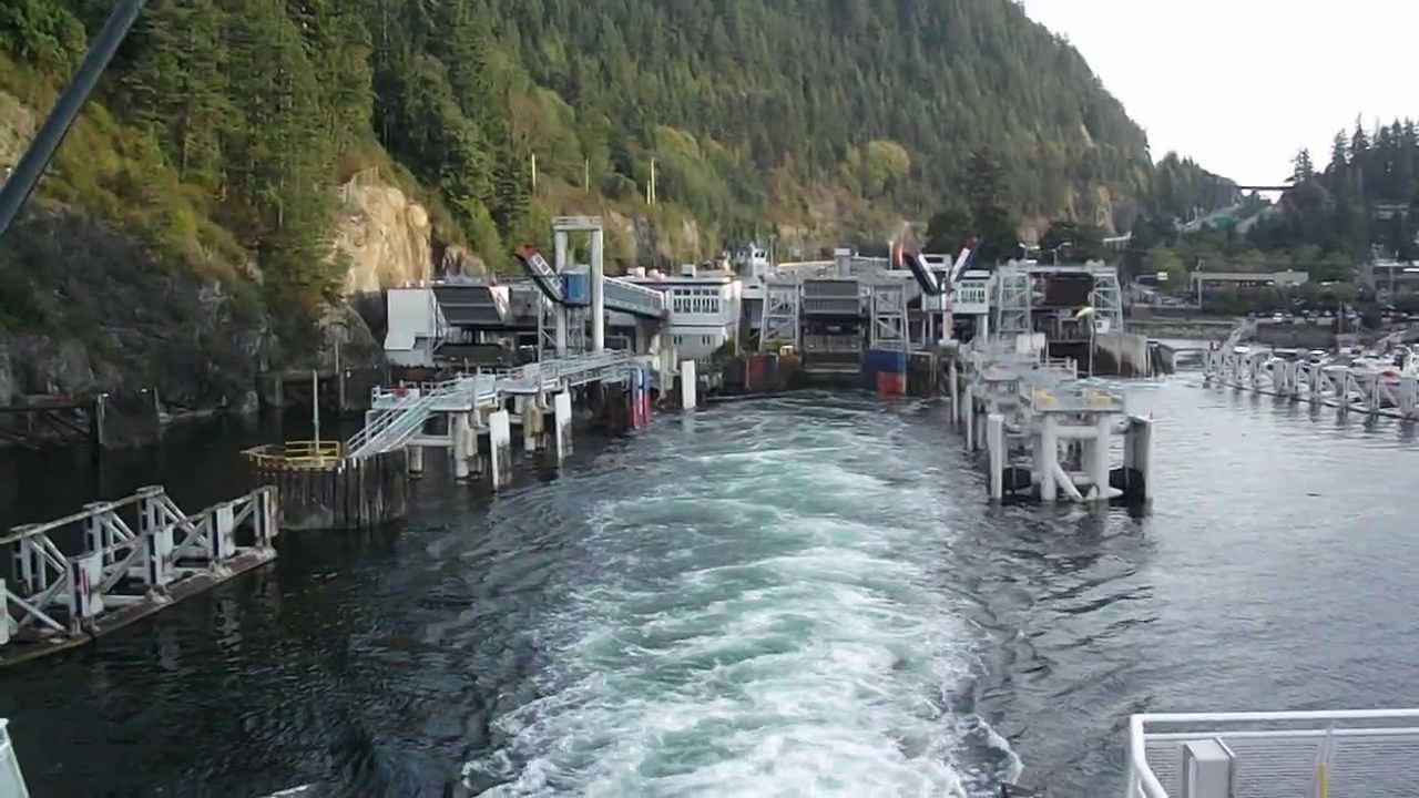BC Ferries Leaving Horseshoe Bay West Vancouver