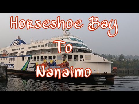 Ferry Ride from Horseshoe Bay Terminal to Departure Bay in Nanaimo , Vancouver Island // Sept. 2020